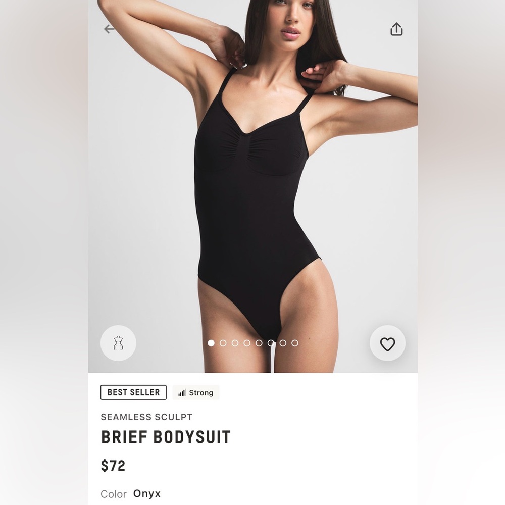 SKIMS Seamless Sculpt Brief Bodysuit